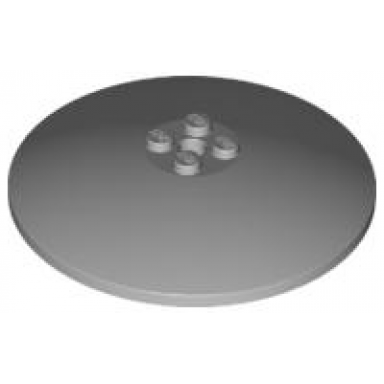 light bluish gray dish 8 x 8 inverted radar - solid studs