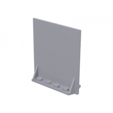 light bluish gray door 2 x 5 x 5 swivel bracket base