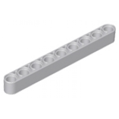 light bluish gray technic liftarm thick 1 x 9