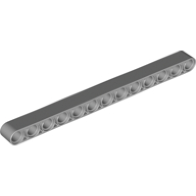 light bluish gray technic liftarm thick 1 x 13