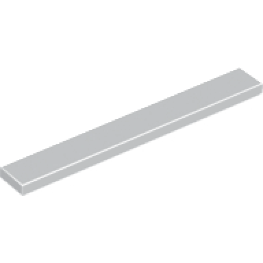 light bluish gray tile 1 x 8