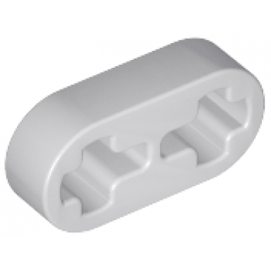 light bluish gray technic liftarm thin 1 x 2 - axle holes