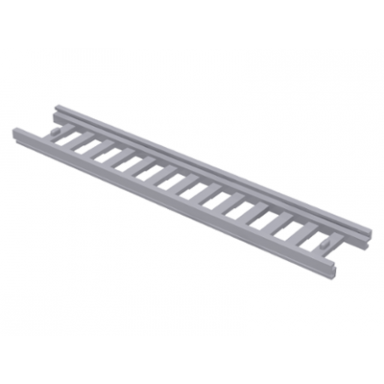 light bluish gray ladder 14 x 2 1 2 with 13 rungs