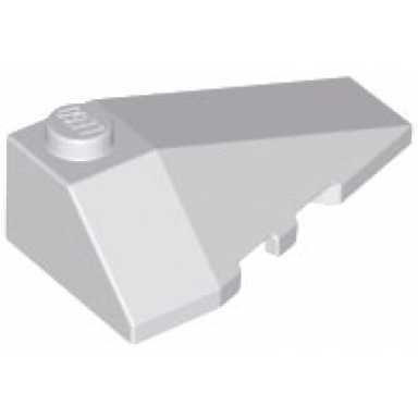 light bluish gray wedge 4 x 2 triple right
