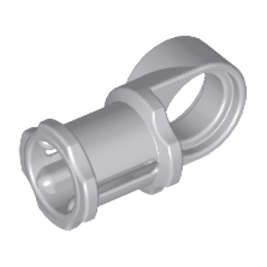 light bluish gray technic axle and pin connector toggle joint smooth