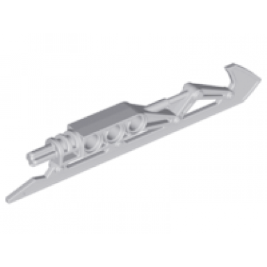 light bluish gray bionicle weapon ice skate ice blade half