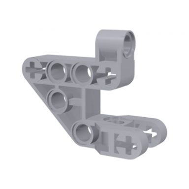 light bluish gray bionicle rahkshi torso lower section