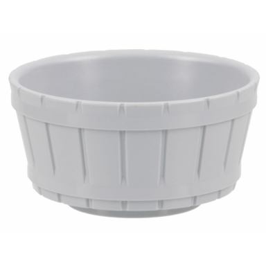 light bluish gray container barrel half large