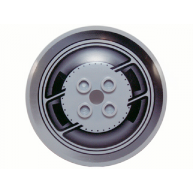 light bluish gray dish 6 x 6 inverted radar - hollow studs with sw at-at at-te pattern