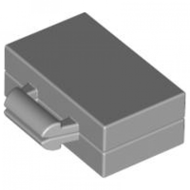 light bluish gray minifigure utensil briefcase suitcase