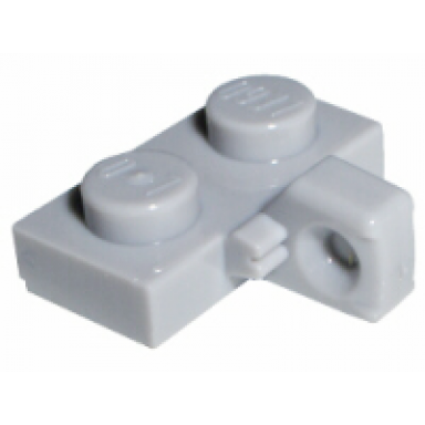 light bluish gray hinge plate 1 x 2 locking with 1 finger on side undetermined type