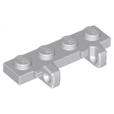 light bluish gray hinge plate 1 x 4 locking dual 1 finger on side