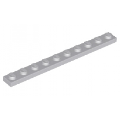 light bluish gray plate 1 x 10