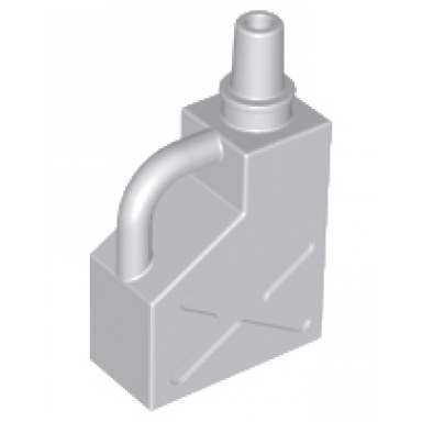 light bluish gray duplo utensil gas container 1 x 2 x 2