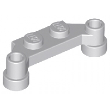 light bluish gray plate modified 1 x 4 offset