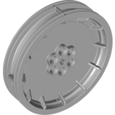 light bluish gray wheel 75mm d x 15.8mm motorcycle
