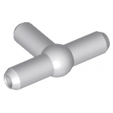 light bluish gray pneumatic t piece second version t bar with ball in center