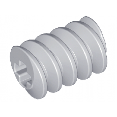 light bluish gray technic gear worm screw long