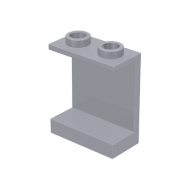 light bluish gray panel 1 x 2 x 2 - hollow studs