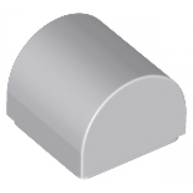 light bluish gray slope curved 1 x 1 x 2 3 double