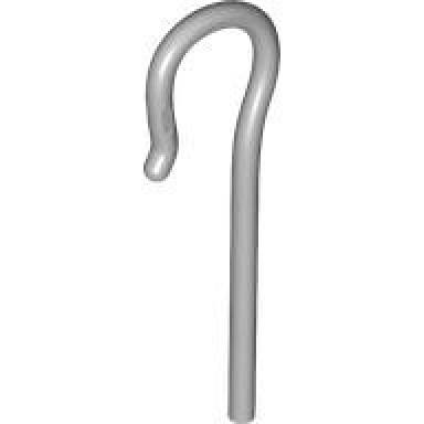 light bluish gray minifigure utensil shepherd staff