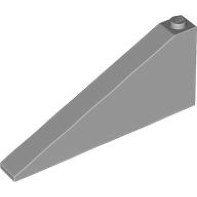 light bluish gray slope 25 8 x 1 x 3