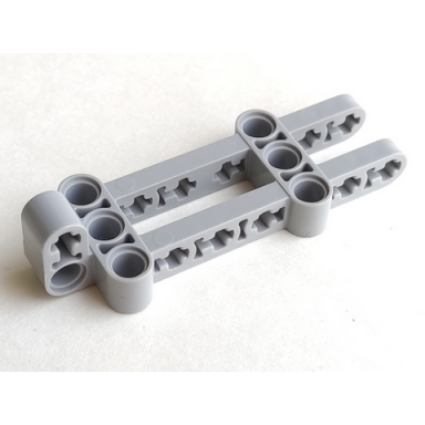 light bluish gray bionicle visorak torso liftarm 8 x 3 x 2