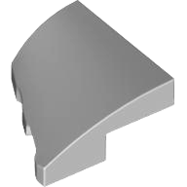 light bluish gray wedge 2 x 2 x 2 3 right