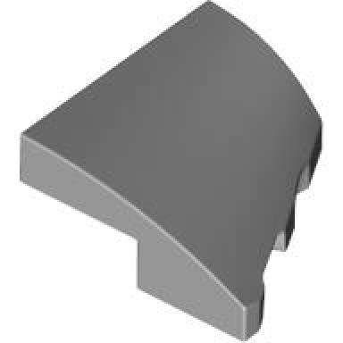 light bluish gray wedge 2 x 2 x 2 3 left