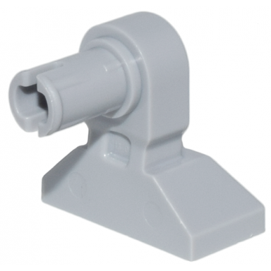 light bluish gray leg mechanical droid with technic pin - short with squared pin hole