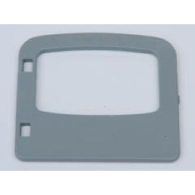 light bluish gray duplo door window pane 1 x 4 x 3 with single pane