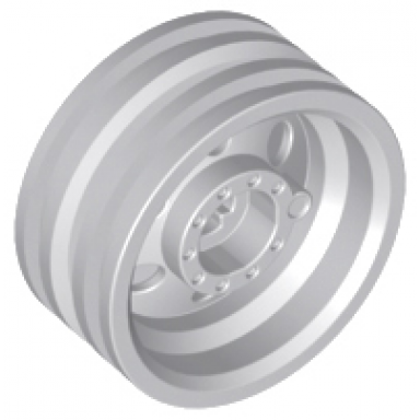 light bluish gray wheel 30mm d x 14mm