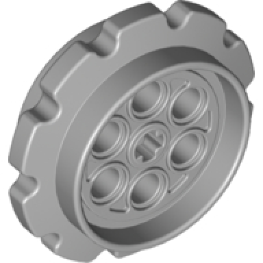 light bluish gray technic tread sprocket wheel large