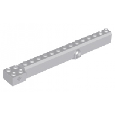 light bluish gray crane arm outside wide with pin hole at mid-point