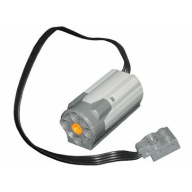 light bluish gray electric motor 9v power functions m with dark bluish gray bottom