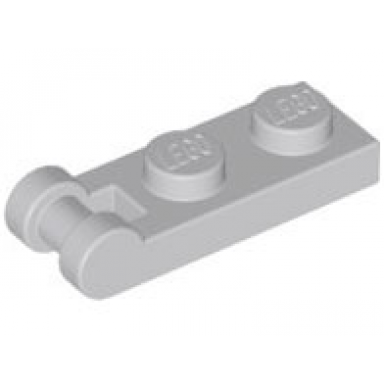 light bluish gray plate modified 1 x 2 with bar handle on end