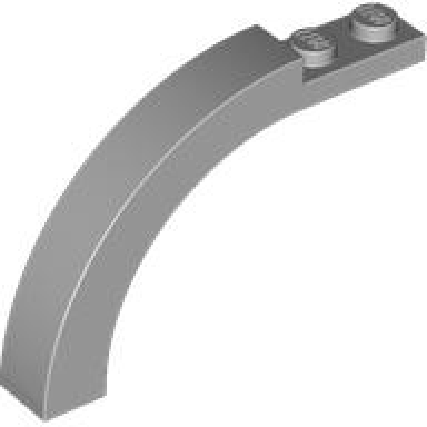 light bluish gray arch 1 x 6 x 3 1 3 curved top