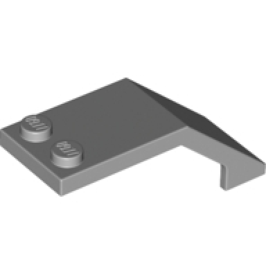 light bluish gray windscreen 5 x 2 x 1 2 3