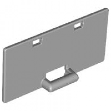 light bluish gray duplo container box 2 x 4 x 2 door with handle