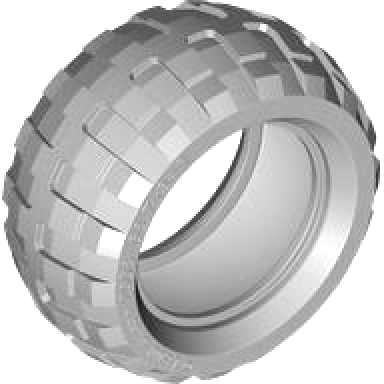 light bluish gray tire 68.7 x 34 r
