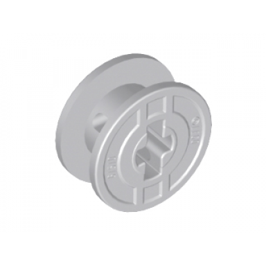 light bluish gray string reel 2 x 2 x 1 drum with axle hole