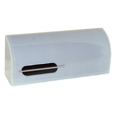 light bluish gray slope curved 1 x 4 x 1 1 3 with black air vent with silver line pattern model left side sticker - set 76911