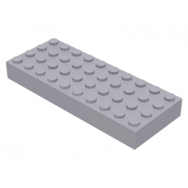 light bluish gray brick 4 x 10