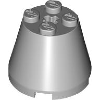 light bluish gray cone 3 x 3 x 2