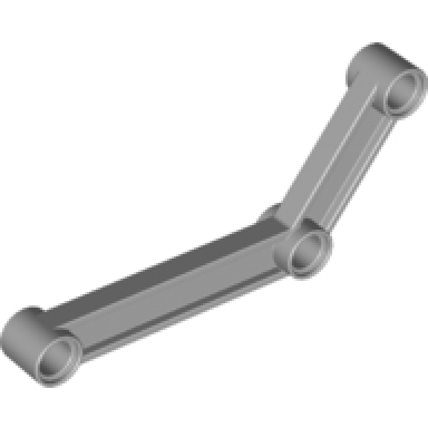 light bluish gray technic link 1 x 9 bent 6 - 4
