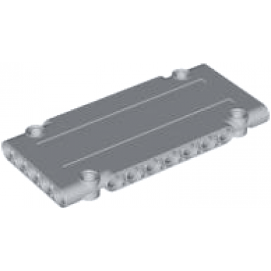 light bluish gray technic panel plate 5 x 11 x 1