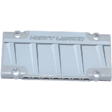 light bluish gray technic panel plate 5 x 11 x 1 with heavy loader and container side panel pattern model left side sticker - set 42023