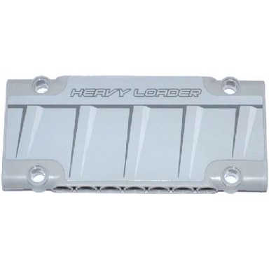 light bluish gray technic panel plate 5 x 11 x 1 with heavy loader and container side panel pattern model right side sticker - set 42023