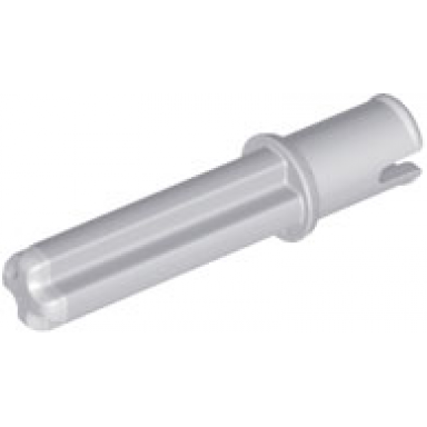 light bluish gray technic axle 2l with pin without friction ridges
