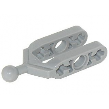 light bluish gray technic steering knuckle arm with tow ball